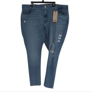 Levi's 711 Skinny Jeans Size 24W M .NWT !